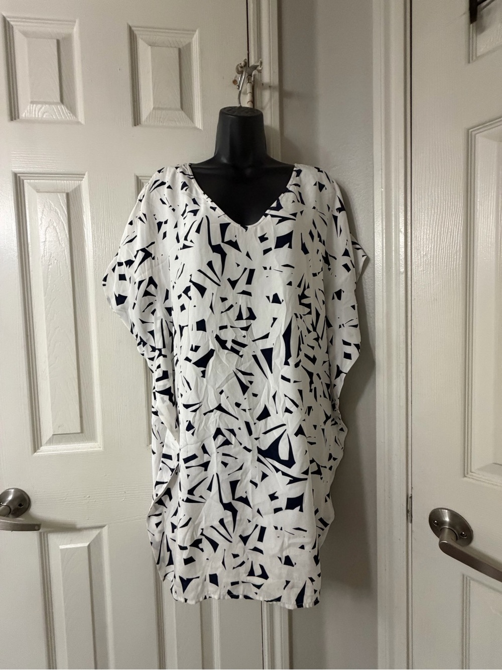 Marie Oliver 100% Silk Shift Tunic Dress Size XS
